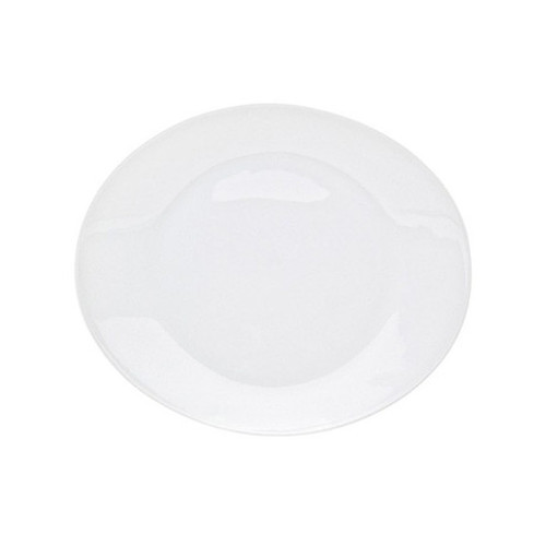 DSP015WHP13 - Front Of The House - 9 in x 7 1/2 in Oval Ellipseâ„¢ White Plate