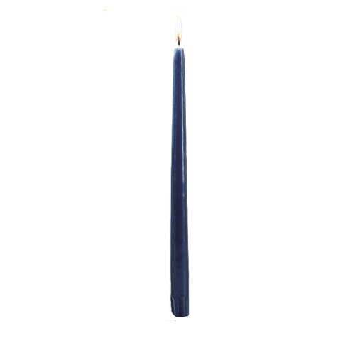 TP12BL-12DZ - Hollowick - Select Wax 12" Blue Taper Candle TP12BL-12DZ - Hollowick - Select Wax 12" Blue Taper Candle