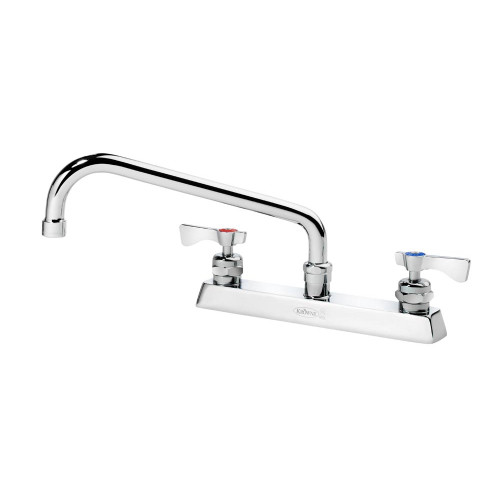 15-510L - Krowne - 8 in Deck Mount Royal Series Faucet w/ 10 in Spout
