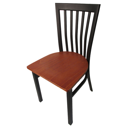 SL4279-CH - Oak Street Mfg - Jailhouse Chair w/Cherry Wood Seat