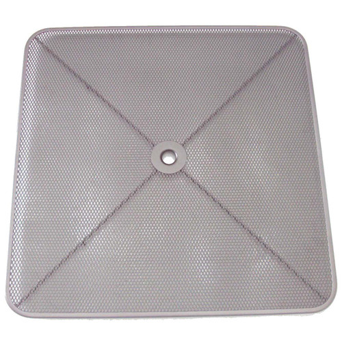 Plantation Prestige - 2203636-0170 - 36 in x 36 in Platinum Metal Mesh Table Top