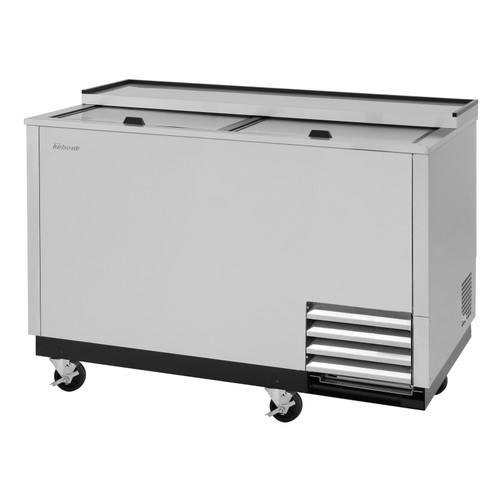 TBC-50SD-GF-N - Turbo Air - 50 in 2-Lid Stainless Steel Super Deluxe Glass Chiller TBC-50SD-GF-N - Turbo Air - 50 in 2-Lid Stainless Steel Super Deluxe Glass Chiller