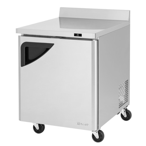 TWR-28SD-N - Turbo Air - 28 in 1 Door Super Deluxe Worktop Refrigerator