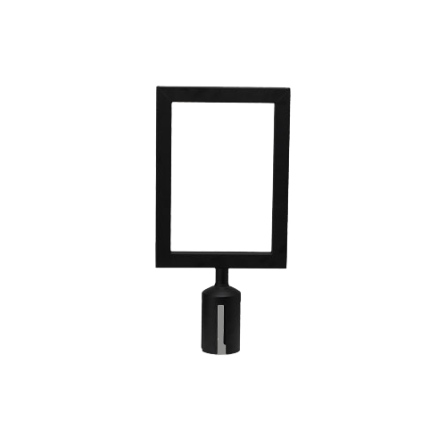 CGSF-12K - Winco - 8 3/4 in x 17 in Sign Holder for Stanchion Top CGSF-12K - Winco - 8 3/4 in x 17 in Sign Holder for Stanchion Top
