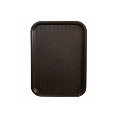 Winco - FFT-1216B - 16 in x 12 in Brown Fast Food Tray