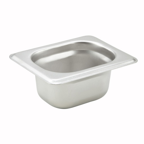 SPJH-1802 - Winco - 1/18 Size 2 in Steam Table Pan