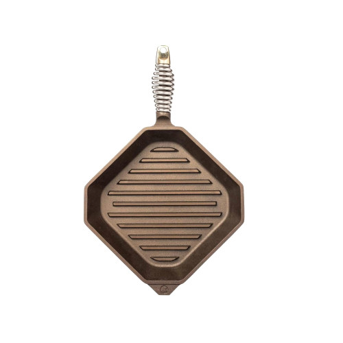Lodge - G10-10001 - 10" Cast Iron Grill Pan; FINEX, Grillet