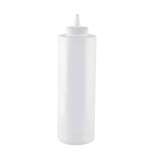 325-1 - Tablecraft - 24 oz Squeeze Bottle with Wide Cone Tip