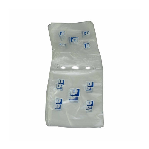 Pak-Sher - 5870 - 6.3 in x 7 in #1 Portion Food Storage Bag - 2000 per Case