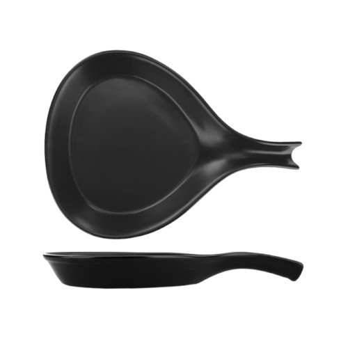 International Tableware - FPS24-B - 24 oz Coal Bakeware Black Serving Skillet