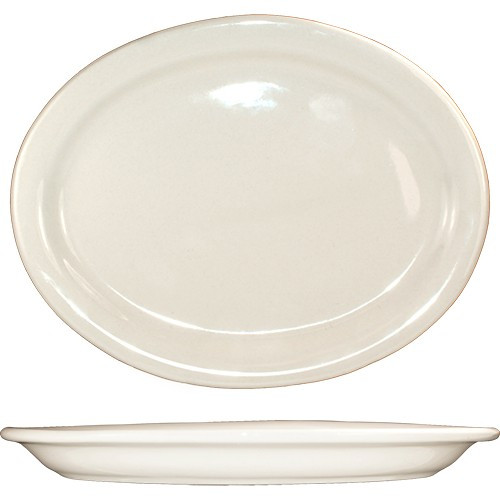 VA-51 - International Tableware - 15 1/2 in x 10 1/2 Platter With Narrow Rim