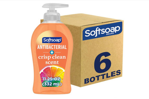 651343 - Colgate - Softsoap Crisp Clean Antibacterial Hand Wash; 11.25 Fl Oz