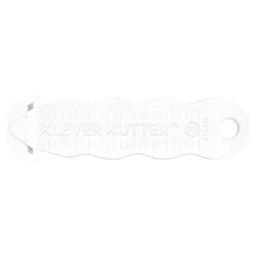 KCJ-1SSWX (10) - Klever Innovations - White Food Zone™ Safety Cutter KCJ-1SSWX (10) - Klever Innovations - White Food Zone™ Safety Cutter