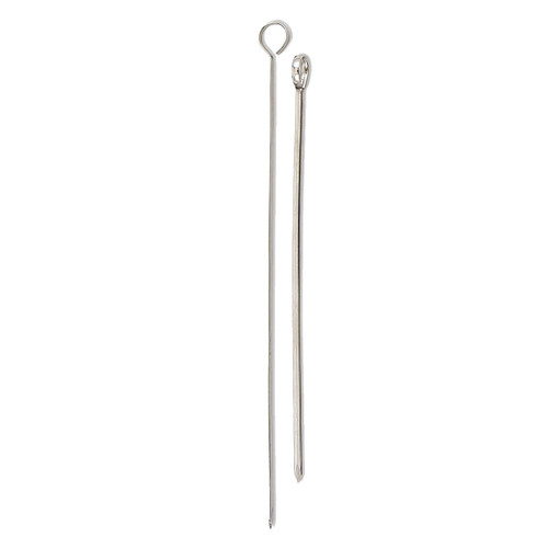 Browne - 575691 - 12 in Stainless Steel Wire Skewer with Round Wire Loop Handle
