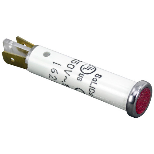 5/16 in 250V Red Signal Light Replaces Vulcan Hart 00-342575-00001