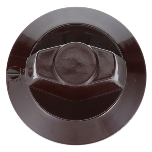 Red Control Knob w/ Set Screw Replaces Vulcan Hart 00-719259-00012