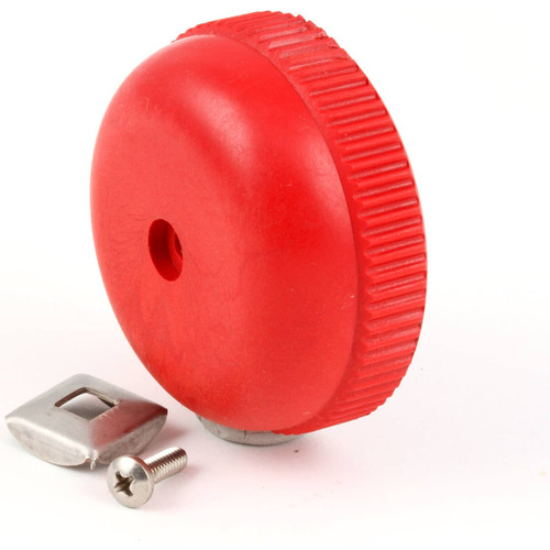 Cleveland - SE00028 - Knob Assembly, Red, Steam Inlet