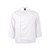 KNG - 2577WHTXL - XL Lightweight Long Sleeve White Chef Coat