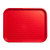 Carlisle - 8026789 - 14x18 Red Cafeteria Tray