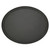 Cambro - 2700CT110 - 22 in x 27 in Oval Black Camtread® Serving Tray