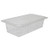 33CLRCW135 - Cambro - 1/3 Size 3 in Clear Camwear® Colander Food Pan