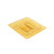 Cambro - 60HPCH150 - 1/6 Size Amber H-Pan™ Handled High Heat Food Pan Cover