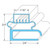 25449 - Mavrik - 15 3/8 in x 27 1/2 in Door Gasket