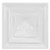 American Louver - STR-C-6W-FR - 6 in Fire Rated White Diffuser