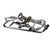 146222 - Groen - Double Pantry Faucet WitH Swing Spout And Riser