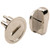 Jacknob - 6140 - Concealed Inside/Outside Knob Set  of 1 Inside/1 Outside