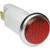 381119 - Mavrik - 250V Hat Flat Red Signal Light