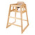 CHH-101 - Winco - Unassembled Natural Finish Wood High Chair