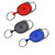 Keychain (Retract)Pk/25 (Oval, Assorted Colors)