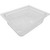 Carlisle - 1331726 - 1/2 Size 4 in Clear StorPlus™ Food Pan