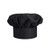 KNG - 1460BLBK - Black Traditional Chef Hat
