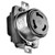 Kendall - HBL3769 - Receptacle 50 Amp Twistlock