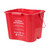 KPP256RD - San Jamar - 8 qt Kleen-Pail® Pro Red Sanitizer Bucket KPP256RD - San Jamar - 8 qt Kleen-Pail® Pro Red Sanitizer Bucket