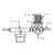 7000314 - AJ Antunes - Single Water Pressure Regulator Kit