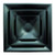 STR-C-12BK - American Louver - 12 in Black Celing Diffuser