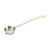 Browne - 5743P - 3 oz Beige Perforated Portion Spoon