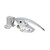 507-001 SET - Polar Hardware - Latch (W/1-1/4" Strike)