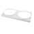 Master-Bilt - 44-01139 - 2-Hole Can Holder Dd'SWhite