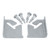 Kason® - 67300000002 - 7300 Lid Cover Brackets