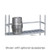 Channel Products - KS160 - 60" Back Stop for Keg Storage Rack
