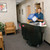 Rubbermaid - FG295673BLUE - 28 qt Blue Deskside Recycling Bin