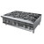 Vollrath - HPG6-36 - 36 in 6 Burner Countertop Gas Hot Plate