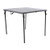 DAD-LF-86-GY-GG - Flash Furniture - Square Bi-Fold Gray Plastic Table