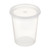 Karat - FP-IMDC32-PP - 32 oz Clear Poly Deli Containers with LDPE Lid
