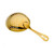 M37028GD - Mercer Culinary - Barfly® Gold Plated Julep Strainer