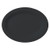 Cambro - 120CWP110 - 12 in X 9 in Camwear® Black Oval Platter